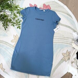 Calvin Klein cotton dress S